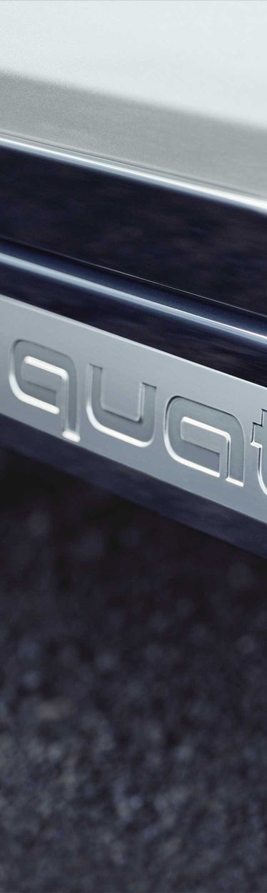 Audi A6 allroad quattro badge