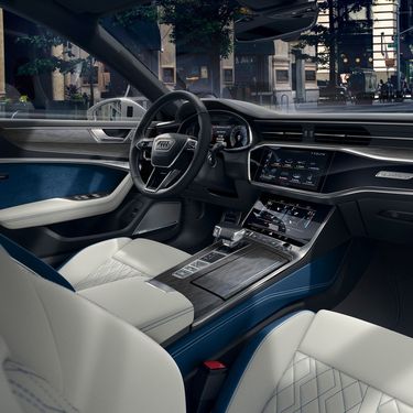 Interior in Audi exclusive upholstery Audi A7 Sprtback