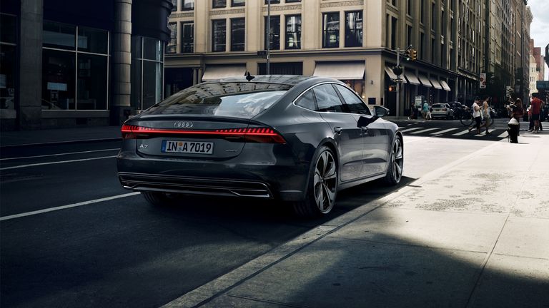 Front side view Audi A7 Sportback