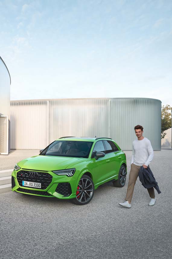 Audi RS Q3 side front view