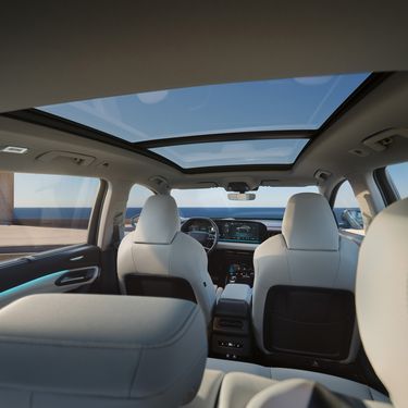 Interior view Audi Q6 SUV e-tron