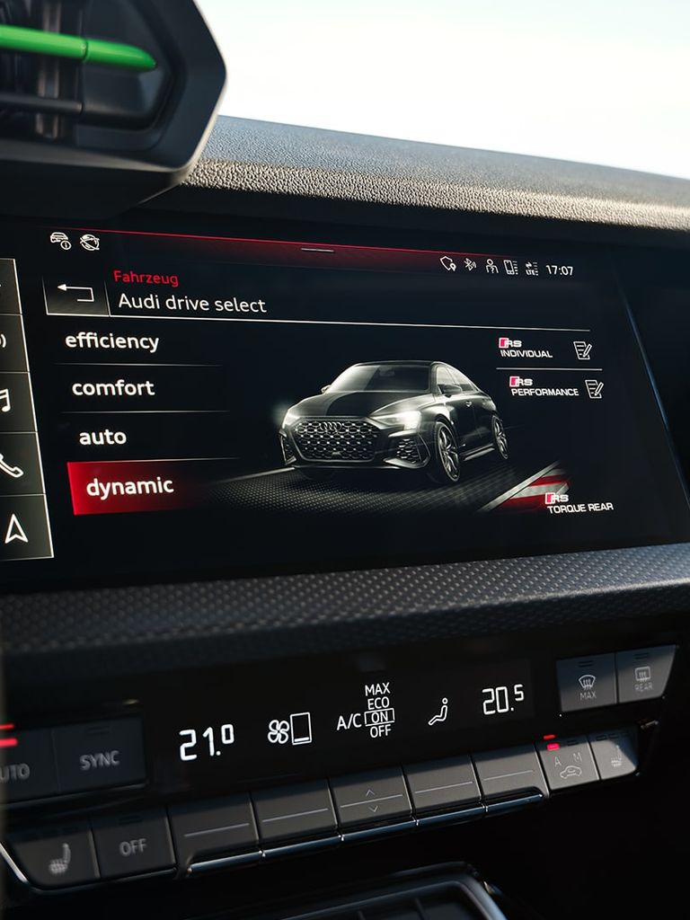 Audi RS 3 Sedan Virtual Cockpit